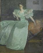 John White Alexander Miss Helen Manice Spain oil painting artist